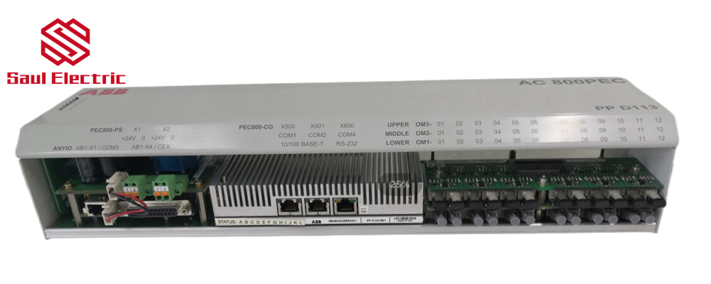 Control system AC800PEC PPD113-B03-23-111615 - SAUL ELECTRIC