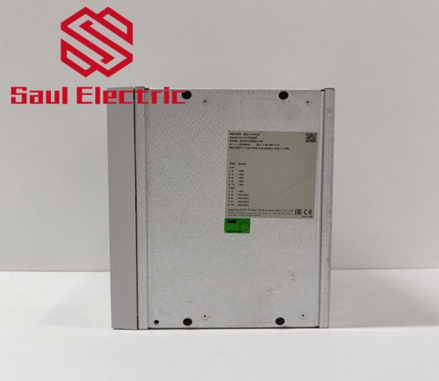 Rec650 Bay control REC650 1MRK008514-CB丨ABB - SAUL ELECTRIC